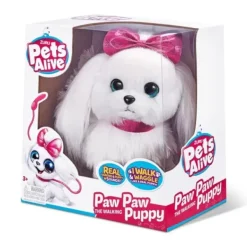 Zuru Peluches Interactives|Peluche Interactive Pets Alive Walking Puppy