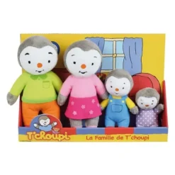 Jemini Peluches Super-héros Et Personnages|Peluche La Famille De T'Choupi