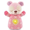 VTech Peluche Veilleuse - Mon Ourson Lumi Dodo Rose- Veilleuses