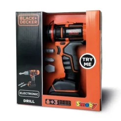 Smoby Bricolage|Perceuse Electrique - Black & Decker