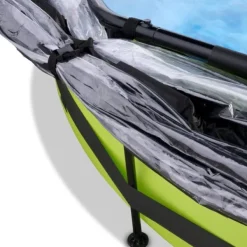 Exit Toys Piscine Lime 300 X 76 Avec Pompe Filtrante Et Dome- Bouées Jeux Gonflables Et Piscines