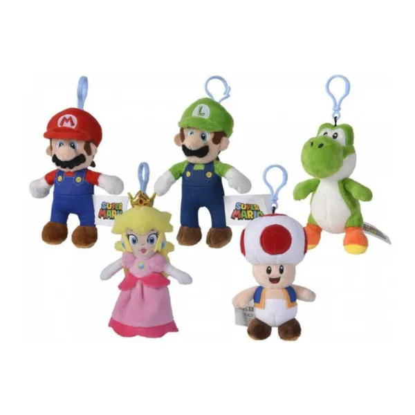 Nicotoy Porte Cles Peluche Mario- Porte-clés