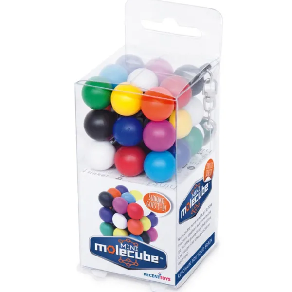 Recent toys Porte-clés Casse-Tete Mini Molecube- Porte-clés