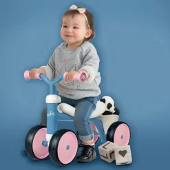 Smoby Porteur En Metal Rookie Rose- Porteurs & Jouets À Bascules