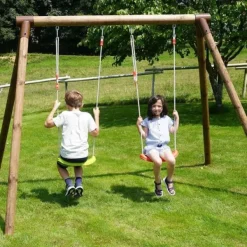 Soulet Portique En Bois Alizee- Balancoires Et Portiques