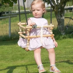 Soulet Portique En Bois Pierre- Balancoires Et Portiques