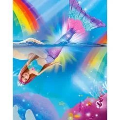 Mattel Barbie Et Poupées Mannequin|Poupee Barbie Dreamtopia - Sirene Lumieres De Reve