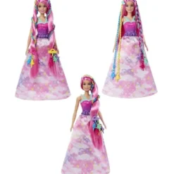 Mattel Barbie Et Poupées Mannequin|Poupee Barbie Dreamtopia Tresses Magiques A Coiffer