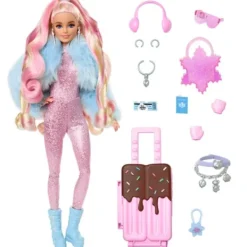 Mattel Barbie Et Poupées Mannequin|Poupee Barbie Extra Neige