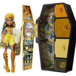 Mattel Poupées|Poupee Cleo De Nile Et Son Casier Secret - Monster High