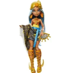 Mattel Poupées|Poupee Cleo De Nile Et Son Casier Secret - Monster High
