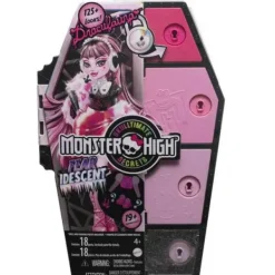 Mattel Poupées|Poupee Draculaura Et Son Casier Secret - Monster High