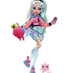 Mattel Poupées|Poupee Lagoona Blue Et Son Animal De Compagnie - Monster High