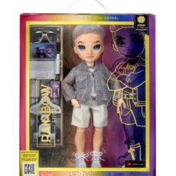 Mga Barbie Et Poupées Mannequin|Poupee Rainbow High Aidan Russell - Serie 5