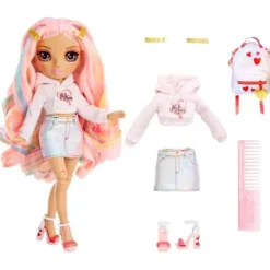 Mga Barbie Et Poupées Mannequin|Poupee Rainbow High Junior Serie 3 - Kia Hart