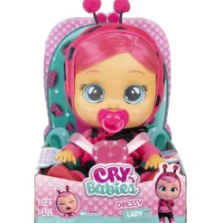 Imc Poupons Interactifs|Poupon Cry Babies Dressy Lady