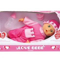 LOVE BEBE Poupons Interactifs|Poupon Premiers Mots 38 Cm