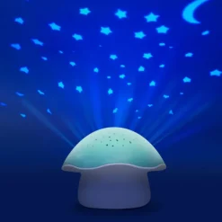 Pabobo Projecteur Champignon Bleu- Veilleuses