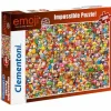 Clementoni Puzzles Adultes|Puzzle 1000 Pieces Impossible Emoji