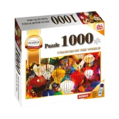 Zig Zag jeux action Puzzle 500 À 1000 Pièces|Puzzle 1000 Pieces Lanternes Avec Glue
