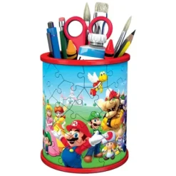Ravensburger Puzzles 3D|Puzzle 3D Pot A Crayons Super Mario
