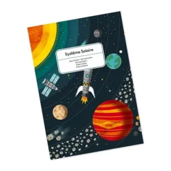 Janod Puzzles Enfants De 50 À 249 Pièces|Puzzle Educatif - Le Systeme Solaire 100 Pieces