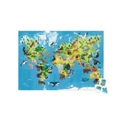 Janod Puzzles Enfants De 50 À 249 Pièces|Puzzle Educatif - Les Animaux 200 Pieces