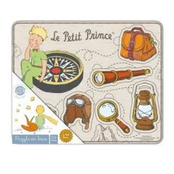 MGM Puzzles Bois|Puzzle En Bois Petit Prince Citations Exploration