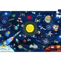 Djeco Puzzles Enfants De 50 À 249 Pièces|Puzzle Observation Espace - 200 Pieces