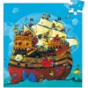 Djeco Puzzles Enfants De 50 À 249 Pièces|Puzzle Silhouette Bateau 54 Pieces