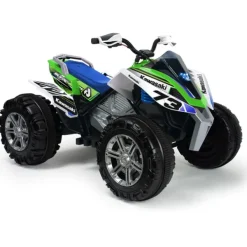 Injusa Quad Electrique 12 V Gm Kawasaki- Quads Électriques