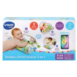 VTech Rouleau D'éveil Musical 3 En 1- Tapis D'éveil
