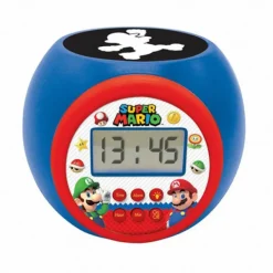 Lexibook Réveil Mario Rond Avec Projection- Radios Réveil