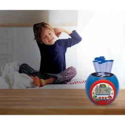 Lexibook Réveil Mario Rond Avec Projection- Radios Réveil