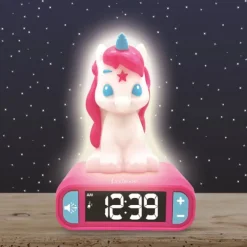 Lexibook Réveil Veilleuse Licorne 3 En 1- Radios Réveil