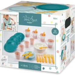 Ecoiffier Cuisine Et Dinette|Service Picnic Vert Azur