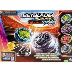 Hasbro Set De Combat Quad Creature - Beyblade Burst Quadstrike- Jeux De Récréation