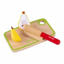Janod Cuisine Et Dinette|Set De Fruits Et Legumes A Découper