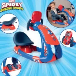 Smoby Faire Comme Les Grands|Simulateur De Conduite V8 Driver Spidey