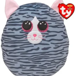 TY Peluches Porte-clés|Squish A Boos - Coussin Kiki Le Chat 40Cm