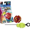 Hasbro Starter Pack Beyblade Burst Quadstrike - Toupie Stellar Hyperion H8 Et Lanceur- Jeux De Récréation