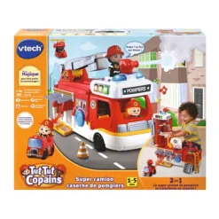VTech Super Camion Caserne De Pompiers - Tut Tut Copains- Activités D'éveil