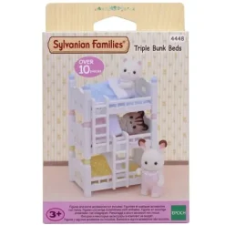 Sylvanian Families Heros & Univers|- 4448 - Les Lits Superposes A 3 Couchettes Bebes
