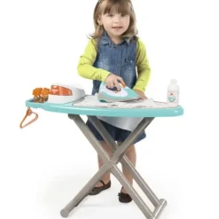 Smoby Nettoyage, Ménage|Table A Repasser + Centrale Vapeur - 10 Accessoires