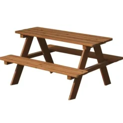 SUN and SPORT Table De Pic-Nic En Bois- Tables Et Chaises De Jardin