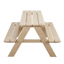 SUN and SPORT Table De Pique Nique Peinte- Tables Et Chaises De Jardin