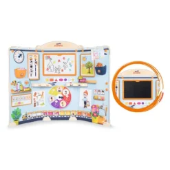 Smoby Tableau De Jeu Educatif - L'Ecole- Tableaux, Ardoises