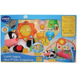 VTech Tapis D'éveil - Lumi Tapis Des P'Tits Copains- Tapis D'éveil