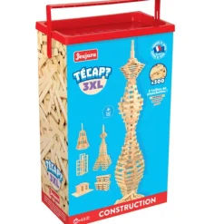 Jeujura Tecap 3Xl-Baril De 300 Planchettes En Bois- Planchettes Et Construction En Bois