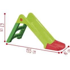 SUN and SPORT Toboggan En Plastique Vert- Toboggans